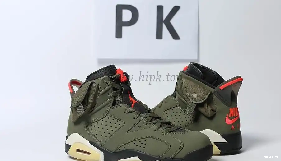 READY PK MATERIALS Scott Travis 6 Jordan GOD SHIP RETAIL TO Retro 0514